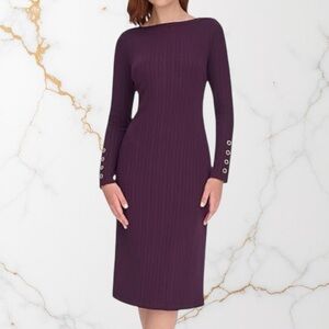 Tommy Hilfiger Long Sleeve Sweater Dress